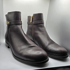 Michael Kors Women's Finley Tailored Ankle Booties size 10